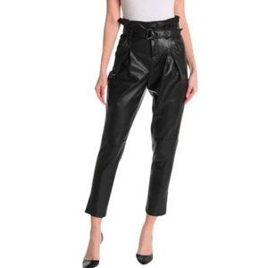 BLANK NYC | Paper Bag Vegan Black Leather Pants
